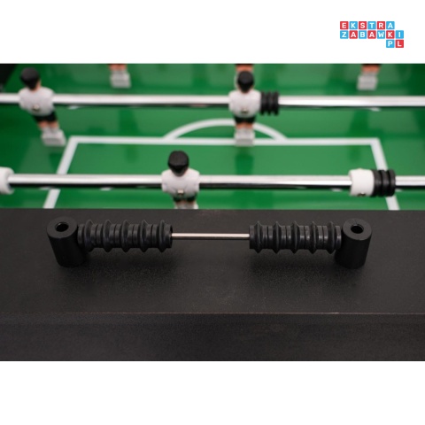 [F56300] Duży solidny stół do gry w piłkarzyki 45kg - czarny