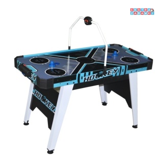 [H1505] Stół do gry CYMBERGAJ AIR HOCKEY z dmuchawą i licznikiem 138 x 69 cm [S]
