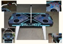 [H1505] Stół do gry CYMBERGAJ AIR HOCKEY z dmuchawą i licznikiem 138 x 69 cm