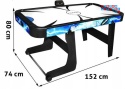 [H1509] Duży stół do gry CYMBERGAJ AIR HOCKEJ licznik punktów