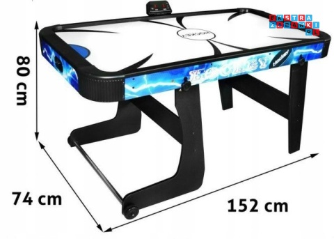 [H1509] Duży stół do gry CYMBERGAJ AIR HOCKEJ licznik punktów