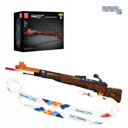[14002S] Klocki 1117 el. Karabin snajperski zestaw klocków Mauser 98K klocki technic Mould King