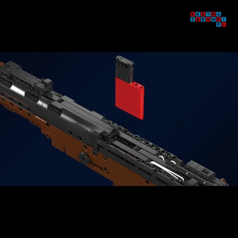 [14002S] Klocki 1117 el. Karabin snajperski zestaw klocków Mauser 98K klocki technic Mould King