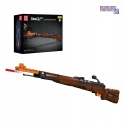 [14002S] Klocki 1117 el. Karabin snajperski zestaw klocków Mauser 98K klocki technic Mould King
