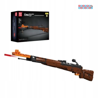 [14002S] Klocki 1117 el. Karabin snajperski zestaw klocków Mauser 98K technic Mould King