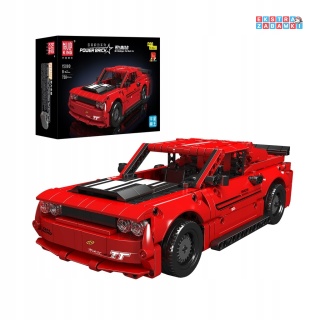 [15080S] Klocki 763 el. Auto technic Challenger American Muscle Car Mould King [S]