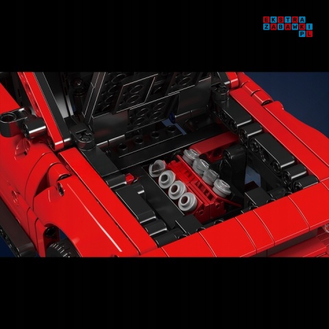 [15080S] Klocki 763 el. Auto technic Challenger American Muscle Car Mould King