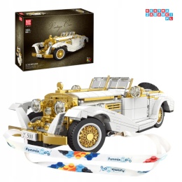 [10003] Klocki 868 el. Auto Technic pojazd retro autko K500 Mould King