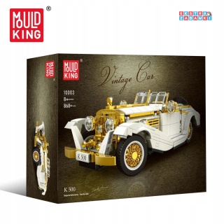 [10003] Klocki 868 el. Auto Technic pojazd retro autko K500 Mould King [S]