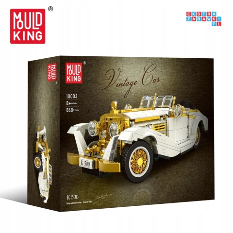 [10003] Klocki 868 el. Auto Technic pojazd retro autko K500 Mould King