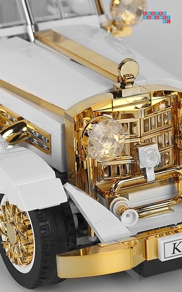 [10003] Klocki 868 el. Auto Technic pojazd retro autko K500 Mould King