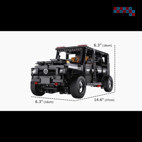 [13068] Klocki 1722 el. Auto Technic pojazd terenowy 4x4 Mould King