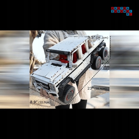 [13061S] Klocki 3825 el. Terenowy pojazd zdalnie sterowany auto G700 Mould King