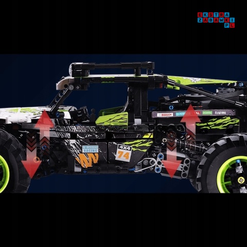 [18002] Klocki 2016 el. Buggy Hound zdalnie sterowany z pilotem Mould King