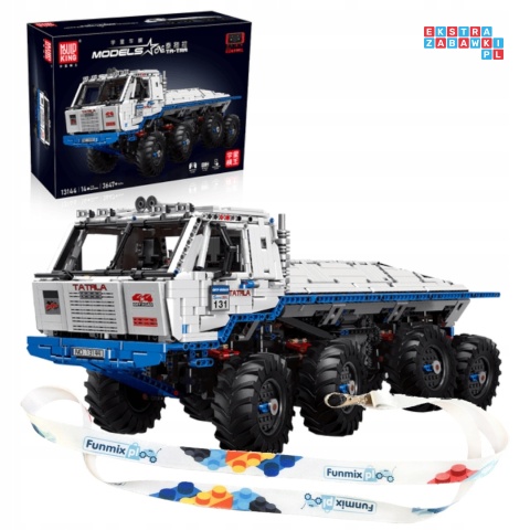 [13144] Klocki 3647 el. Ciężarówka technic zdalnie sterowana RC Mould King