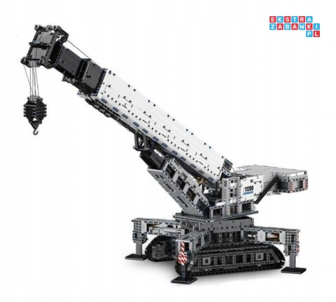 [17002] Klocki 4000 el. Konstrukcyjne duży zestaw dźwig budowlany zdalnie sterowany RC Mould King