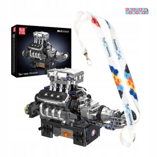 [10206] Klocki 737 el. Konstrukcyjne model silnika engine Mould King [S]