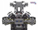 [10206] Klocki 737 el. Konstrukcyjne model silnika engine Mould King