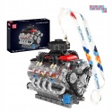 [10171] Klocki 487 el. Konstrukcyjne silnik ośmiocylindrowy V8 engine Mould King