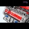 [10171] Klocki 487 el. Konstrukcyjne silnik ośmiocylindrowy V8 engine Mould King