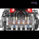 [10171] Klocki 487 el. Konstrukcyjne silnik ośmiocylindrowy V8 engine Mould King