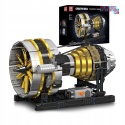 [10141] Klocki 2256 el. Konstrukcyjne silnik samolotowy Aircraft Engine Mould King