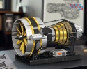[10141] Klocki 2256 el. Konstrukcyjne silnik samolotowy Aircraft Engine Mould King