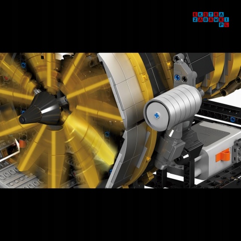 [10141] Klocki 2256 el. Konstrukcyjne silnik samolotowy Aircraft Engine Mould King