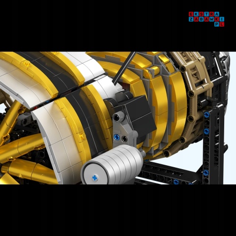 [10141] Klocki 2256 el. Konstrukcyjne silnik samolotowy Aircraft Engine Mould King