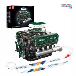 [10182] Klocki 2250 el. Konstrukcyjne silnik od czołgu tank Mould King