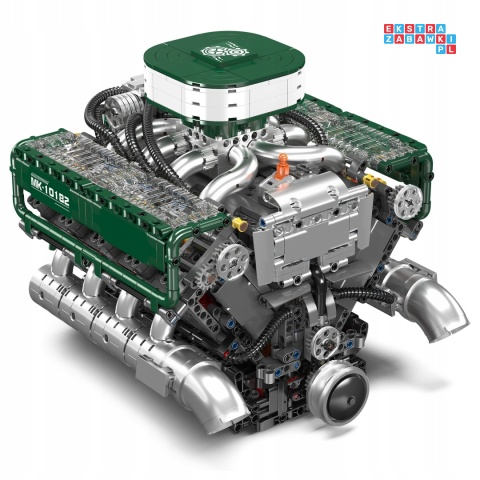 [10182] Klocki 2250 el. Konstrukcyjne silnik od czołgu tank Mould King