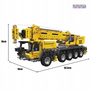 [17047] Klocki 2688 el. Konstrukcyjne technic ciężarówka auto Mould King [S]