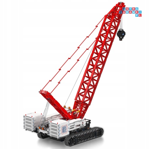 [17046] Klocki 4494 el. Konstrukcyjne technic dźwig gąsienicowy Mould King