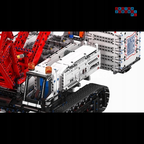 [17046] Klocki 4494 el. Konstrukcyjne technic dźwig gąsienicowy Mould King