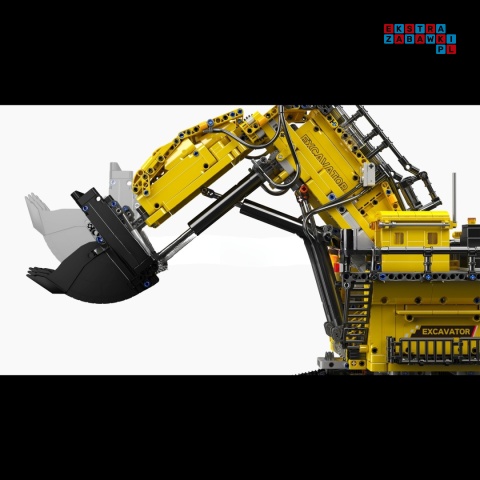 [17070] Klocki 4767 el. Konstrukcyjne technic koparka budowlana Mould King