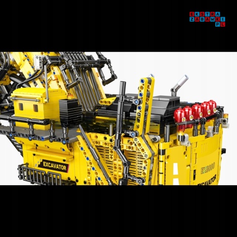 [17070] Klocki 4767 el. Konstrukcyjne technic koparka budowlana Mould King