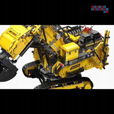 [17070] Klocki 4767 el. Konstrukcyjne technic koparka budowlana Mould King
