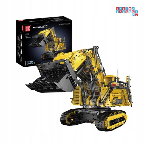 [17070] Klocki 4767 el. Konstrukcyjne technic koparka budowlana Mould King