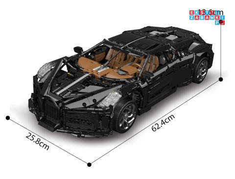 [13163] Klocki 4800 el. Konstrukcyjne auto pojazd sportowy R/C Mould King