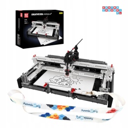 [13181] Klocki 3088 el. Konstrukcyjne maszyna do rysowania pisania Mould King