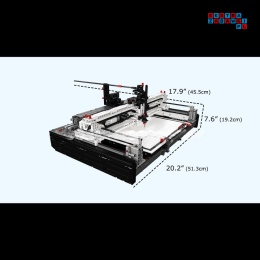 [13181] Klocki 3088 el. Konstrukcyjne maszyna do rysowania pisania Mould King