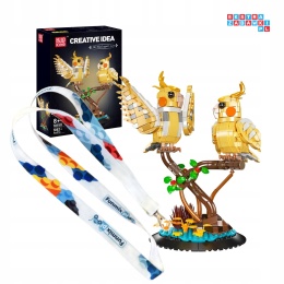 [10150] Klocki 1052 el. Papugi Nimfy konstrukcyjne Mould King