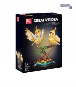 [10150] Klocki 1052 el. Papugi Nimfy konstrukcyjne Mould King