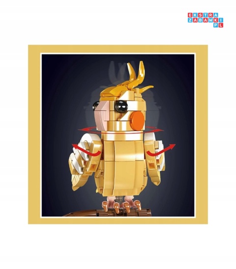 [10150] Klocki 1052 el. Papugi Nimfy konstrukcyjne Mould King