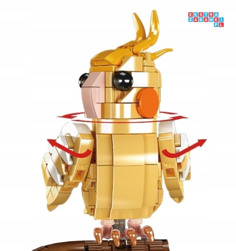 [10150] Klocki 1052 el. Papugi Nimfy konstrukcyjne Mould King