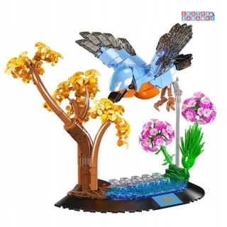 [10151] Klocki 609 el. Ptak koliber rudzik konstrukcyjne Mould King [S]