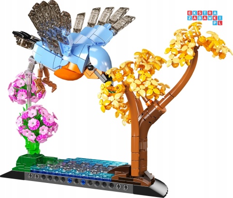 [10151] Klocki 609 el. Ptak koliber rudzik konstrukcyjne Mould King