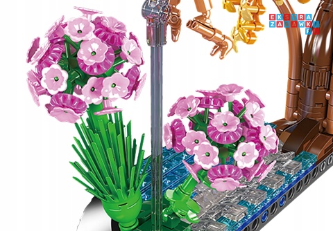 [10151] Klocki 609 el. Ptak koliber rudzik konstrukcyjne Mould King