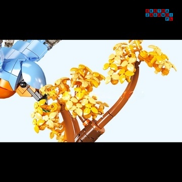 [10151] Klocki 609 el. Ptak koliber rudzik konstrukcyjne Mould King