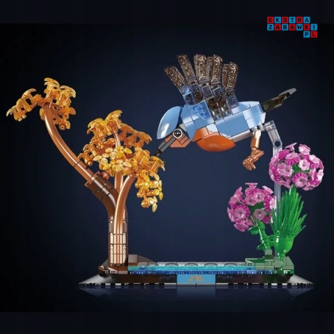 [10151] Klocki 609 el. Ptak koliber rudzik konstrukcyjne Mould King